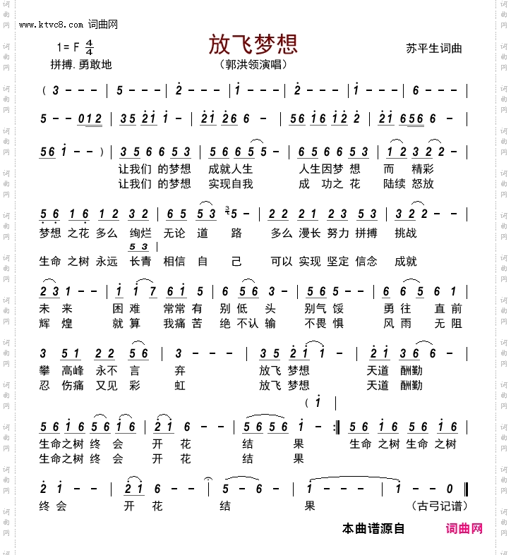 放飞梦想