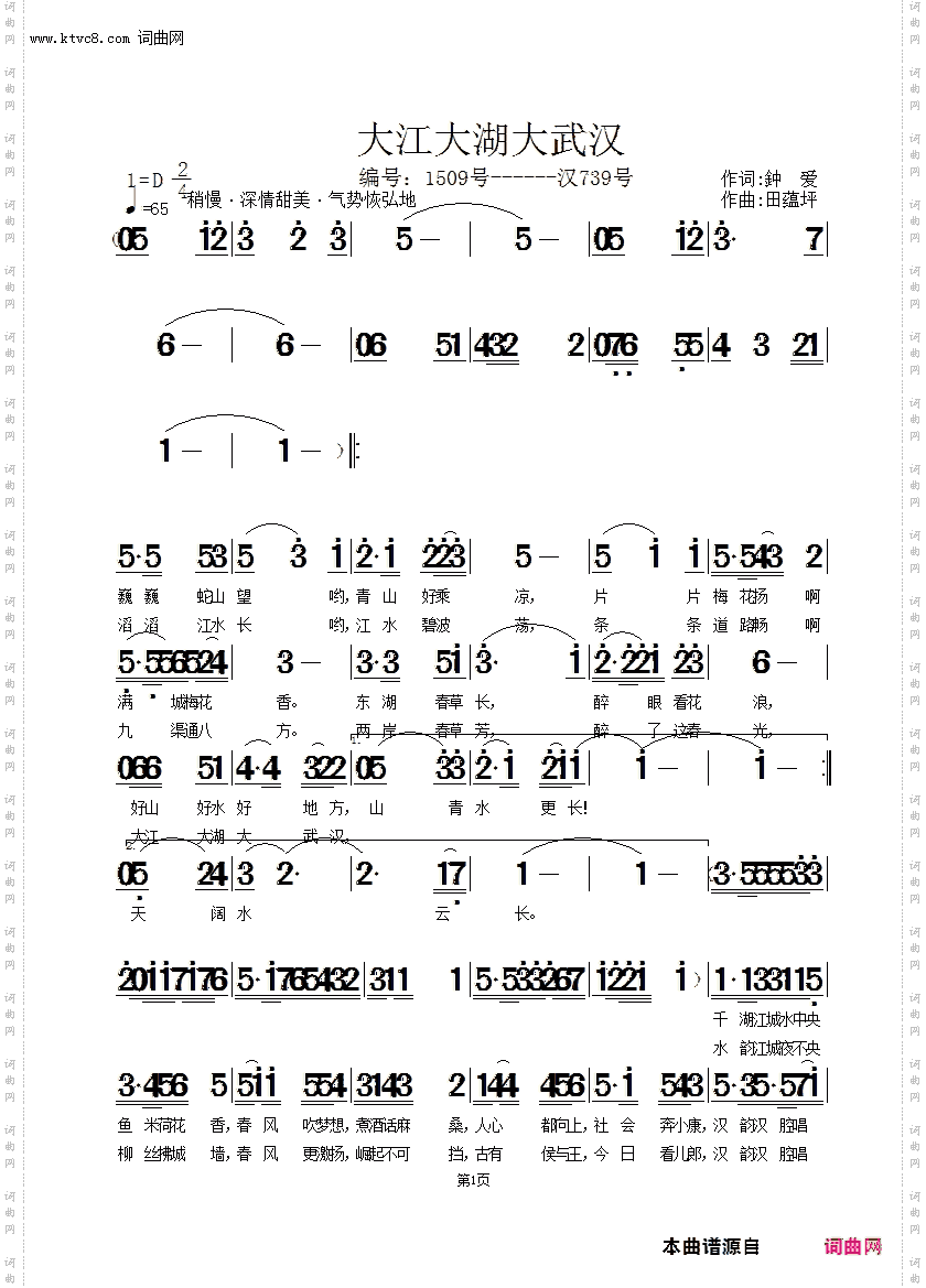 大江大湖大武汉