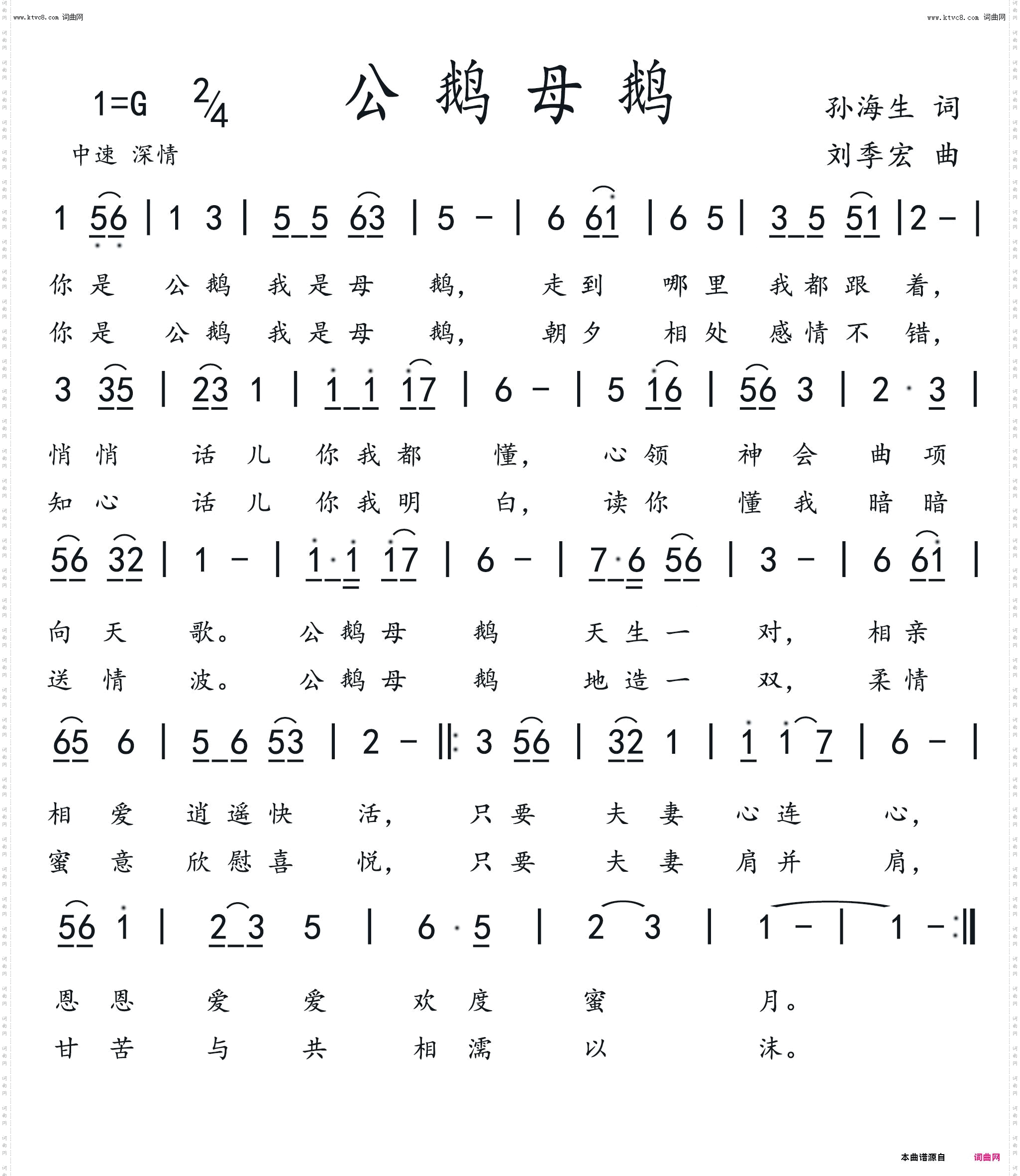 公鹅母鹅