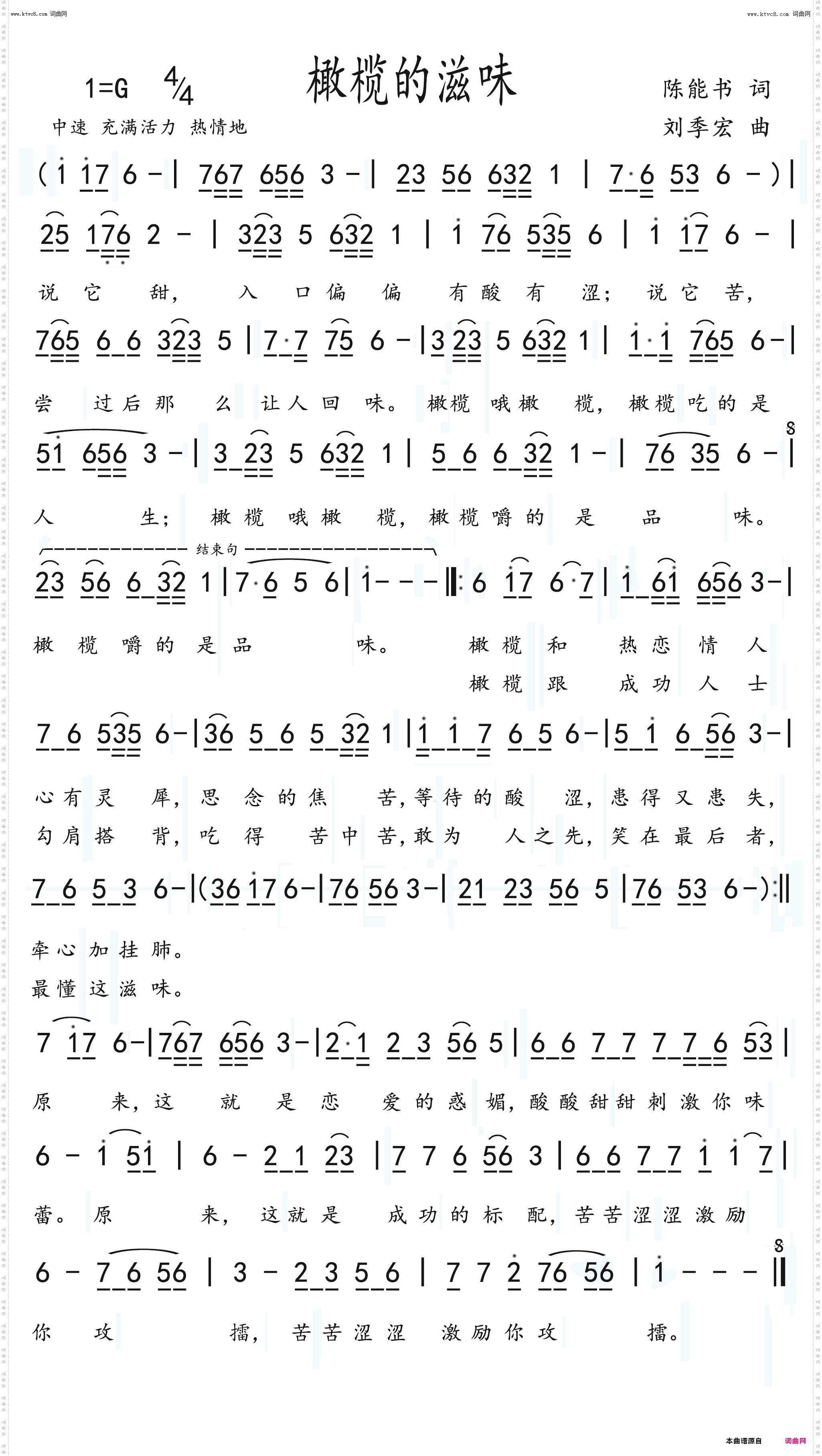 橄榄的滋味