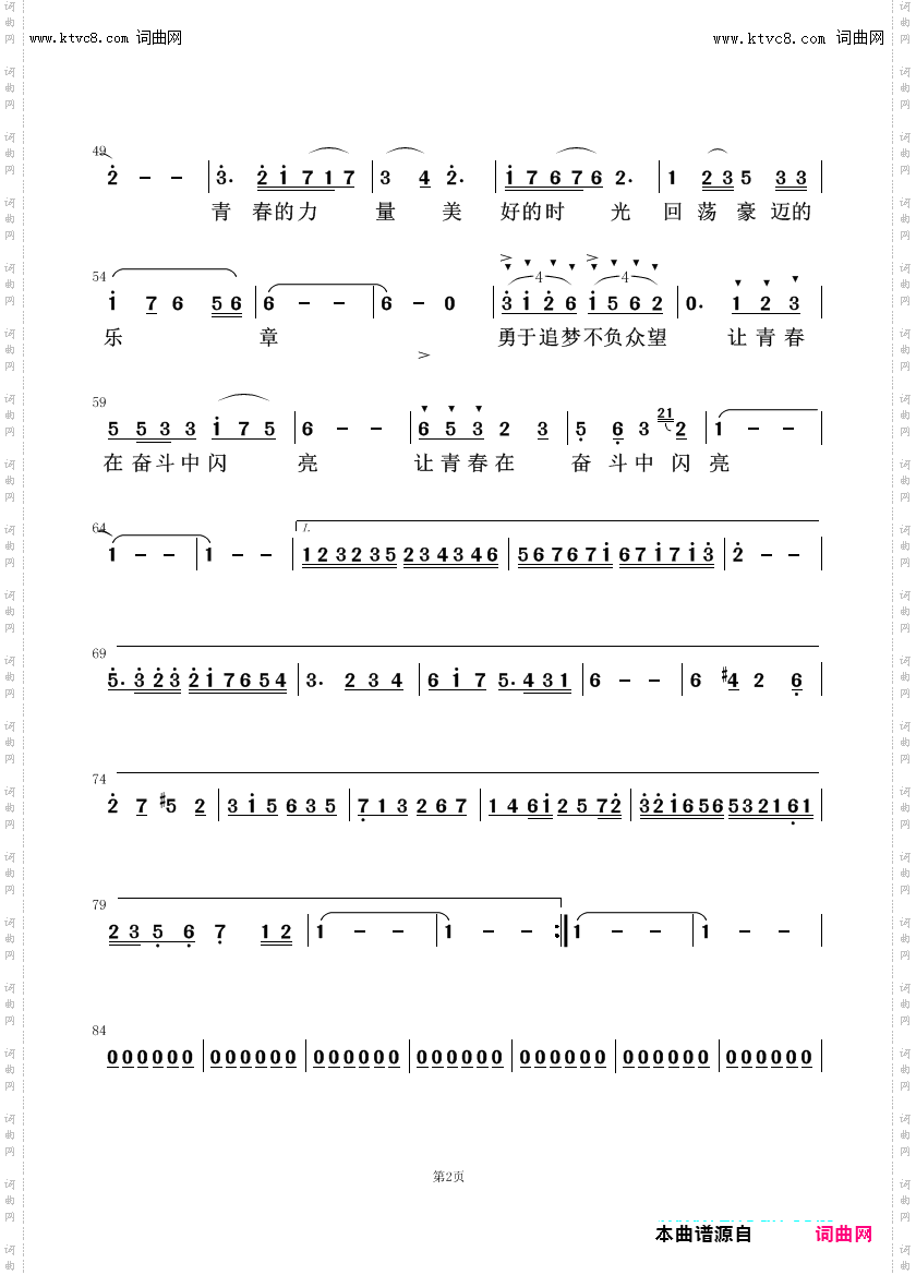 青春的力量