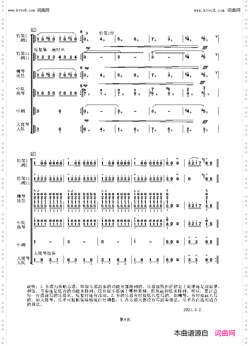 雪莲花_民乐小合奏用Kong Audio音源制作