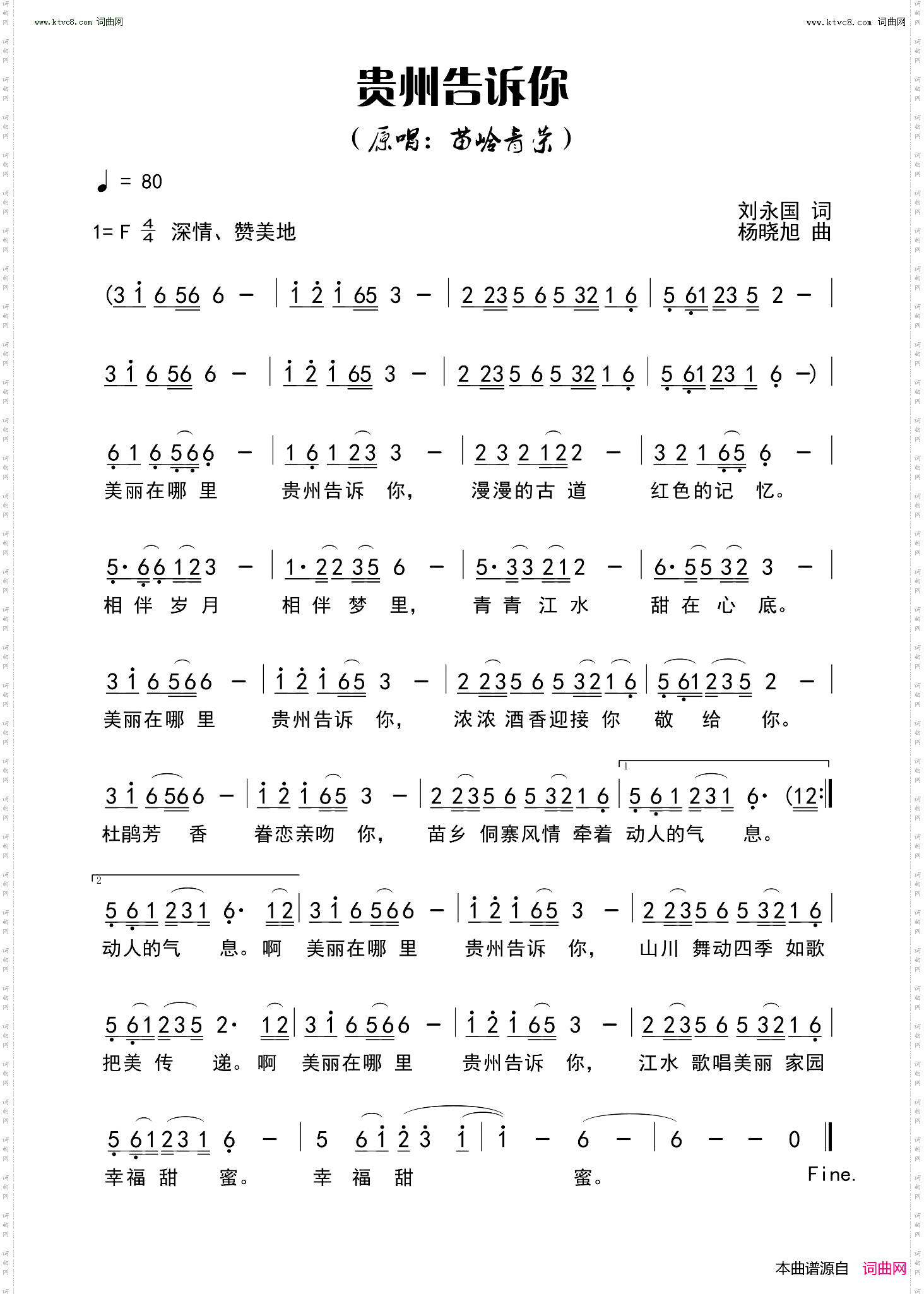 贵州告诉你