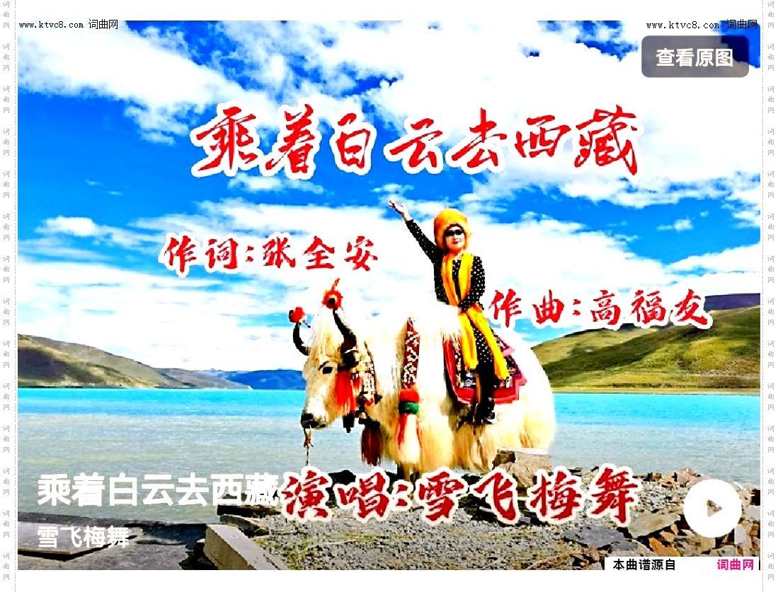 乘着白云去西藏dj舞曲版