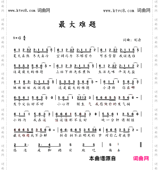 最大难题