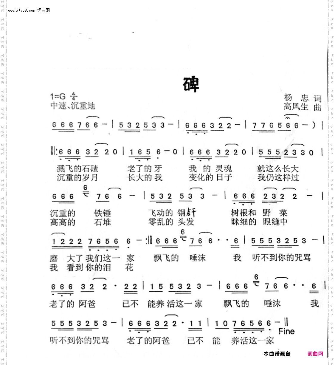 碑