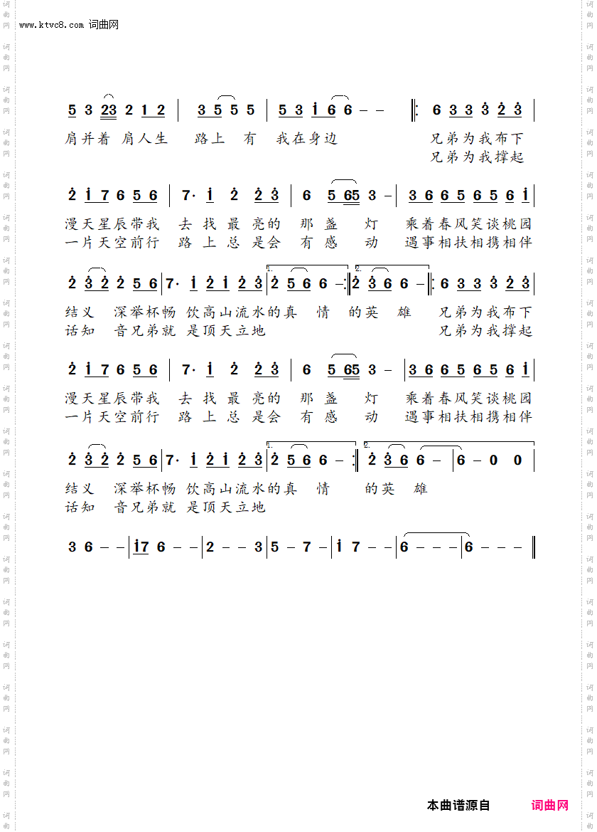 兄弟情深