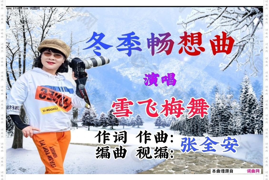 冬季畅想曲四季畅想曲之四雪飞梅舞