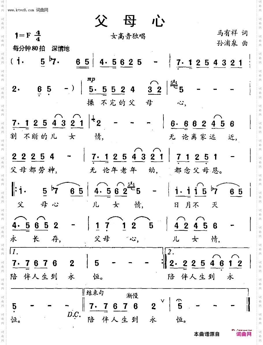 父母心