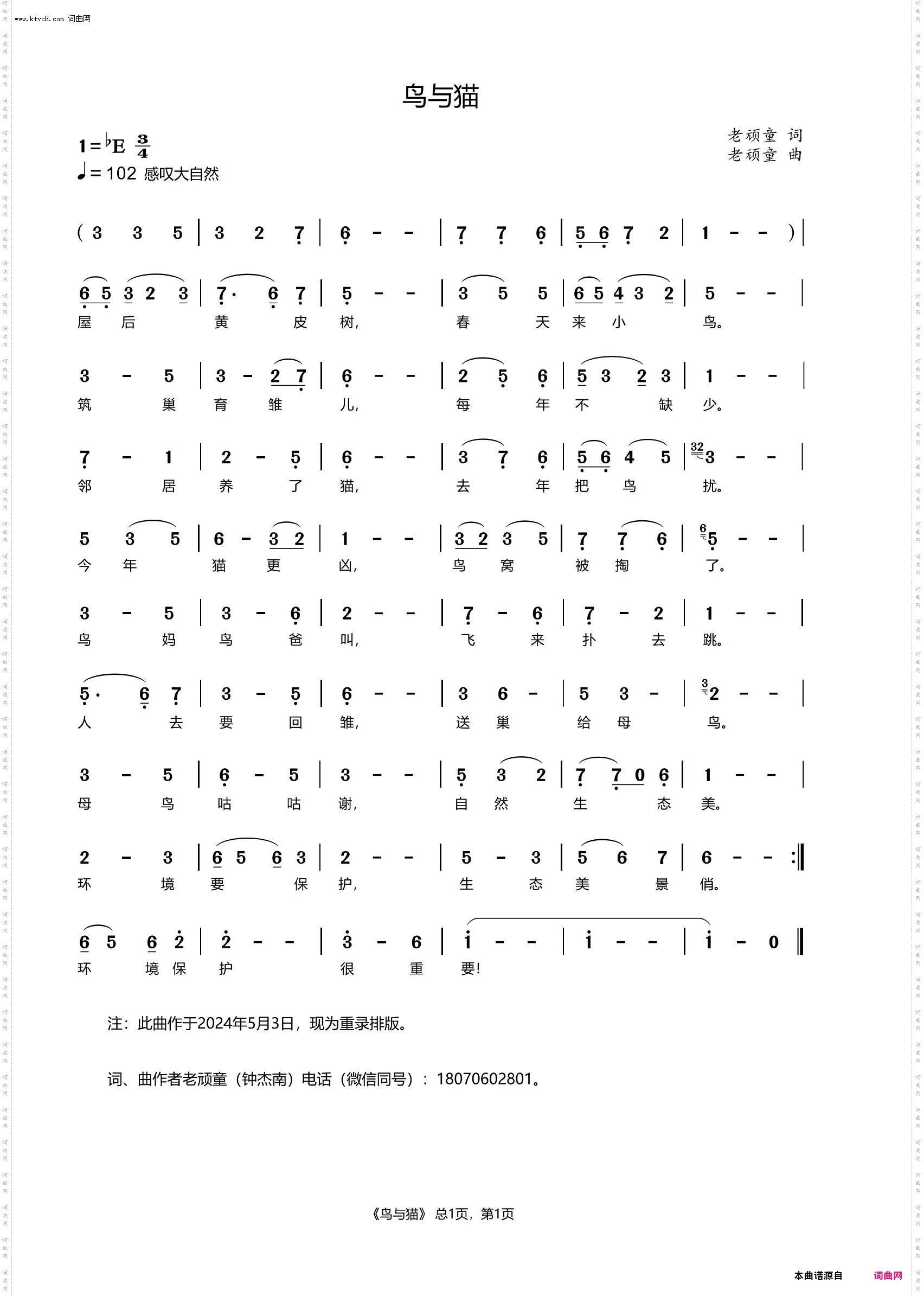 鸟与猫