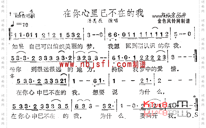 在你心里已不在的我
