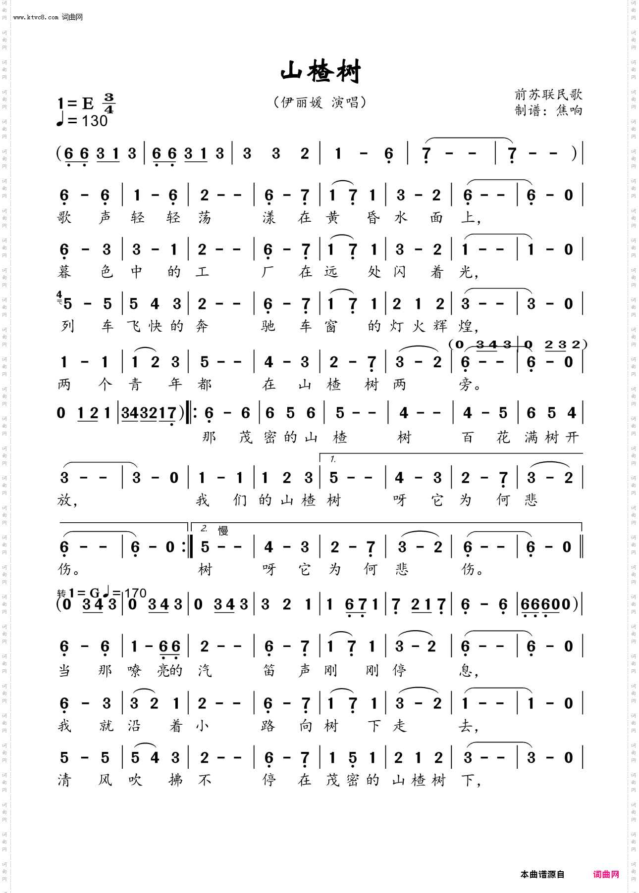 山楂树