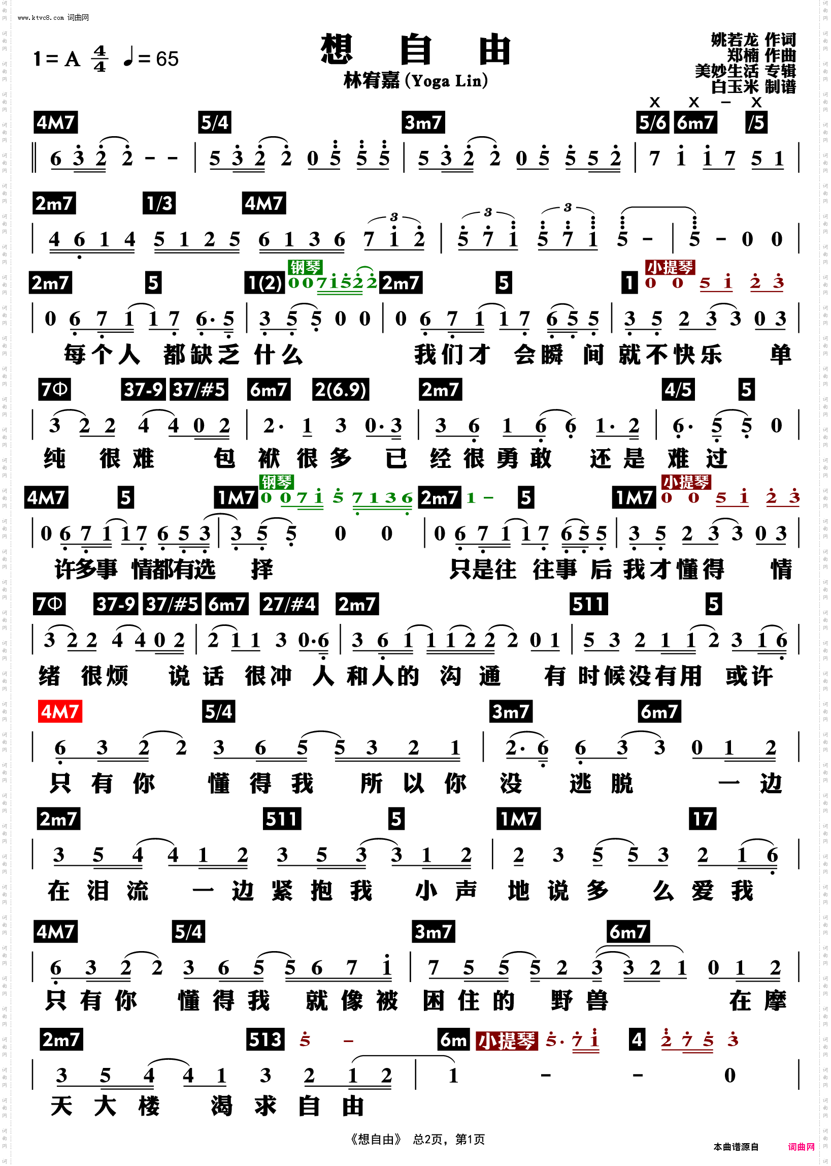 想自由_功能谱