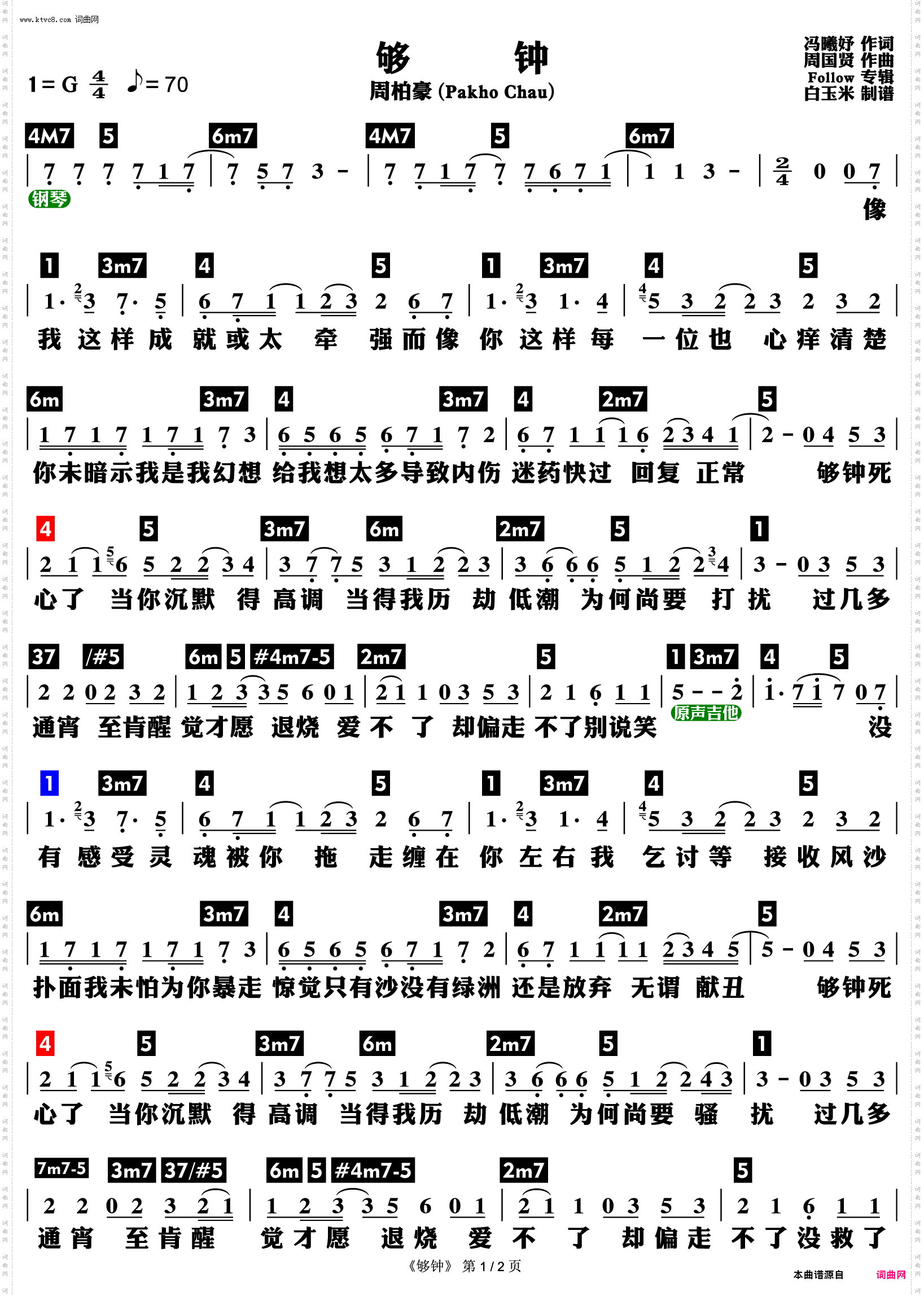 够钟_功能谱