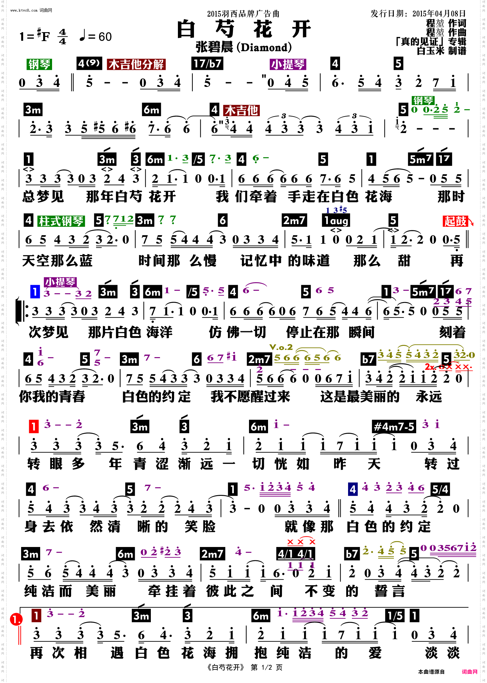 白芍花开_功能谱