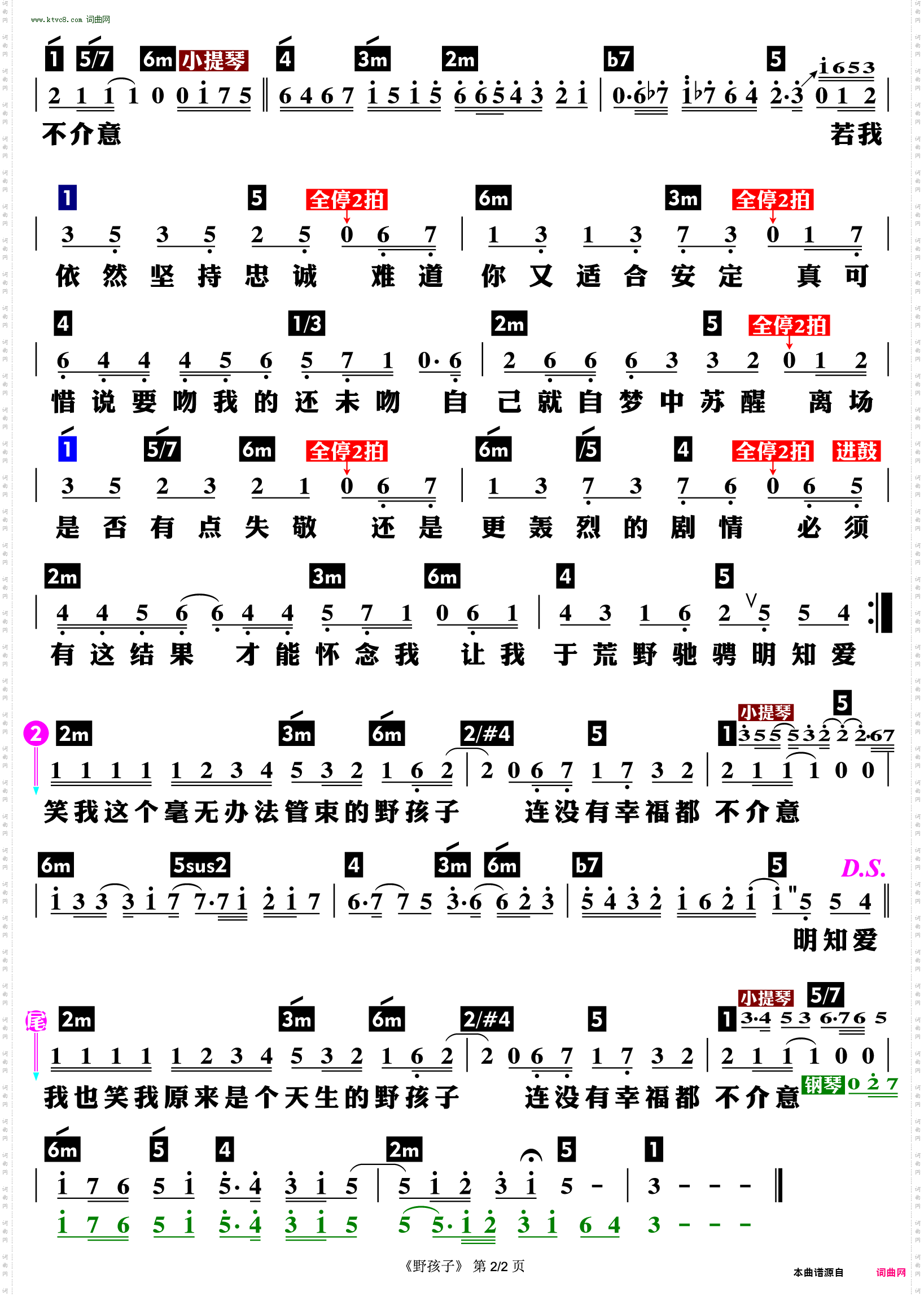 野孩子
