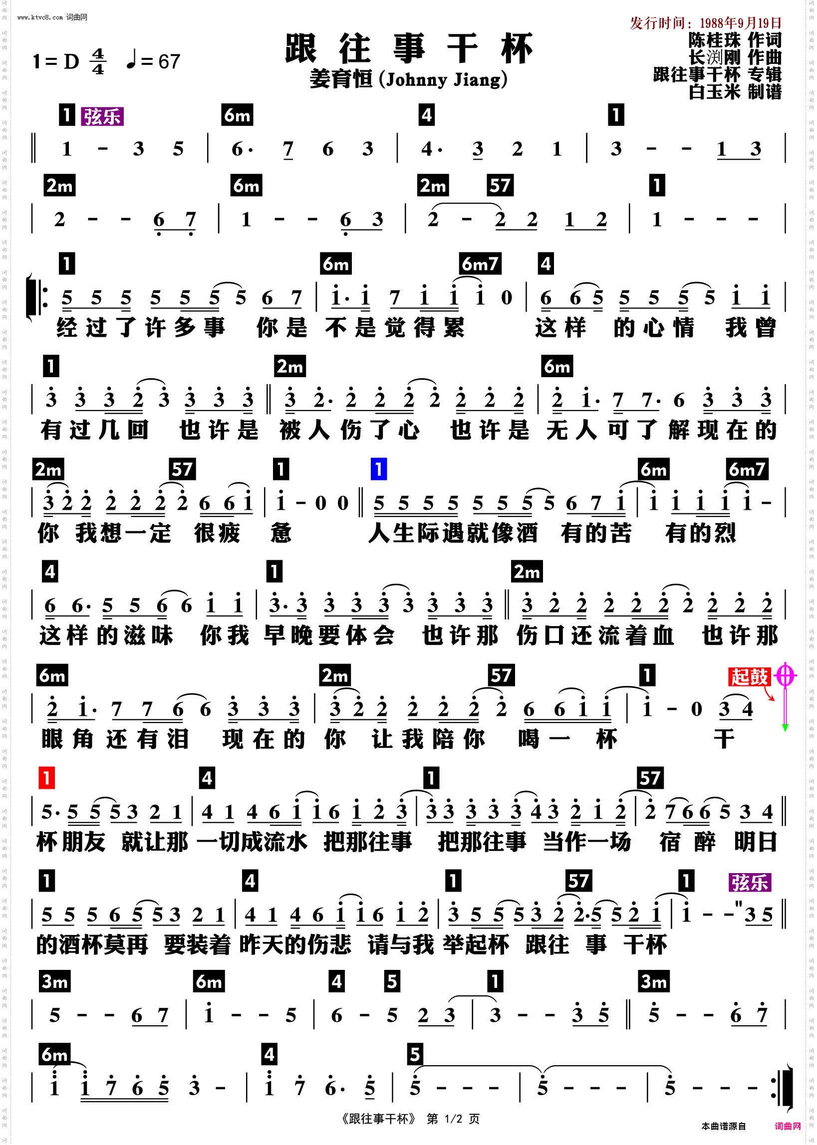 跟往事干杯