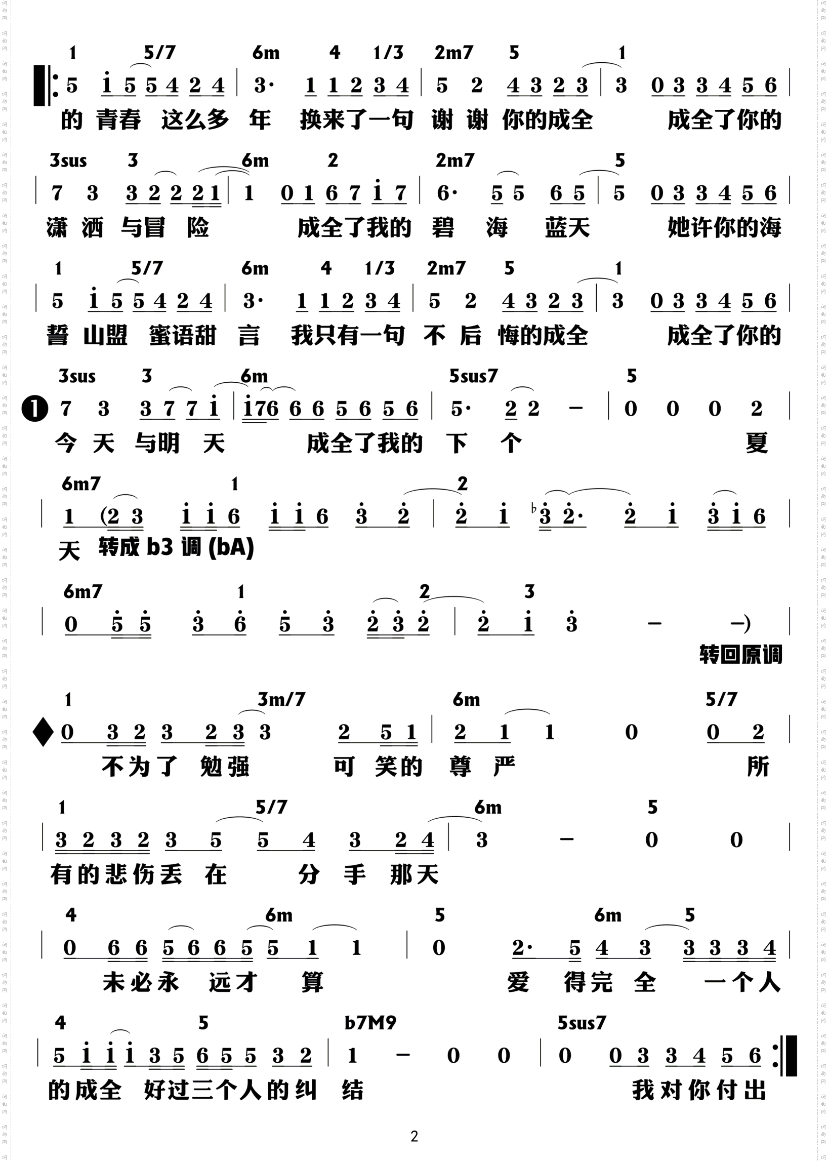 成全_功能谱