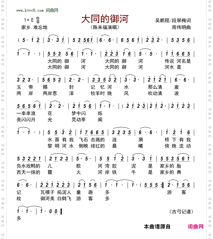 大同的御河