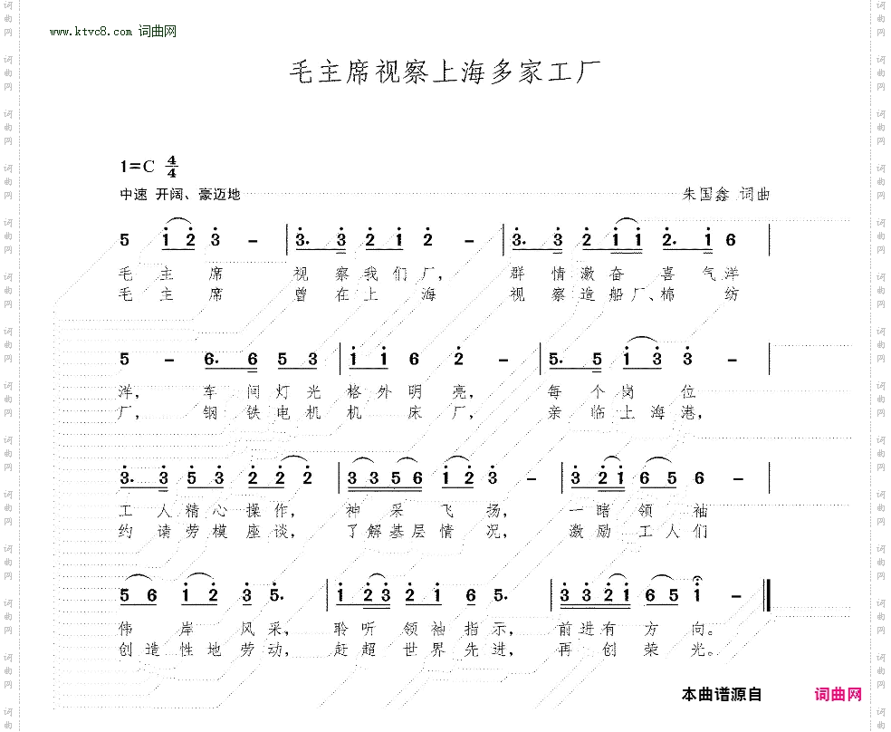 毛主席视察上海多家工厂