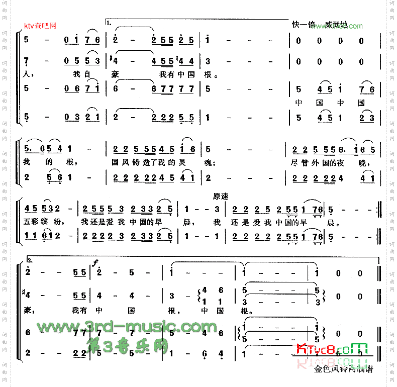 这一片土地就是母亲[合唱曲谱]