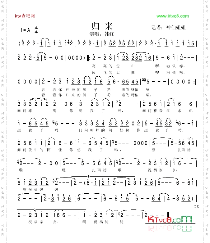 归来