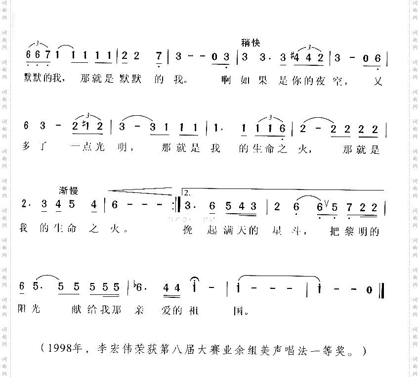 归来的星光