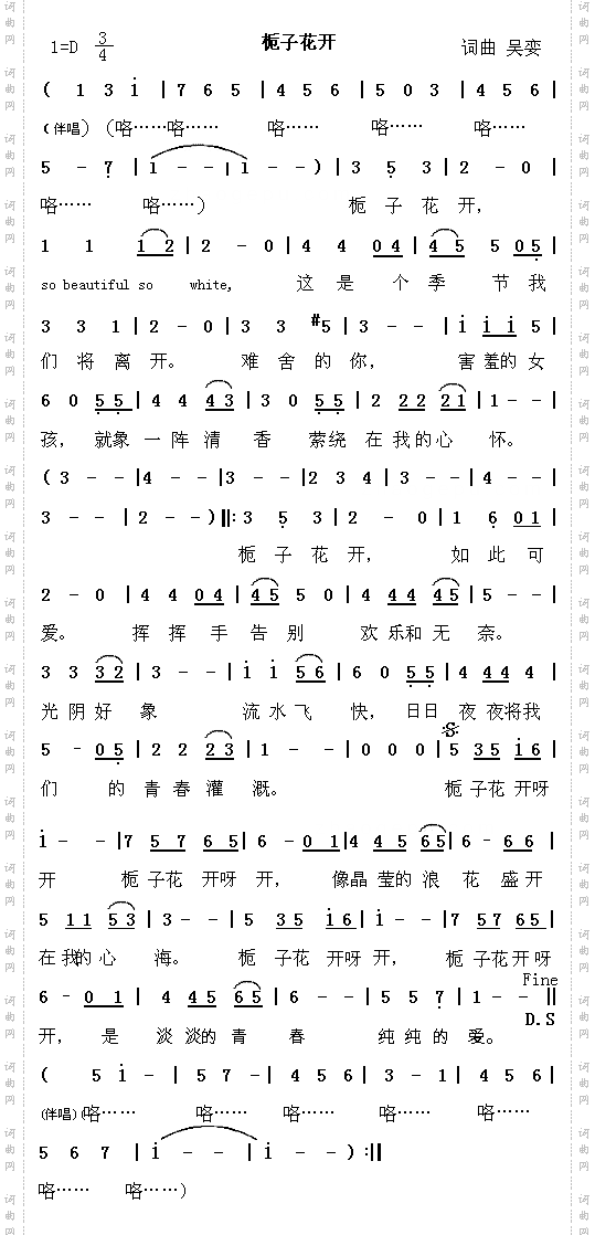 橘子花开
