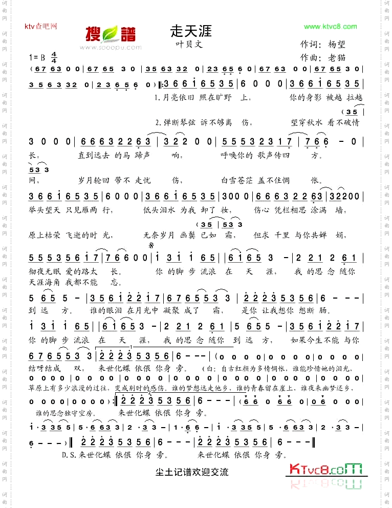 走天涯