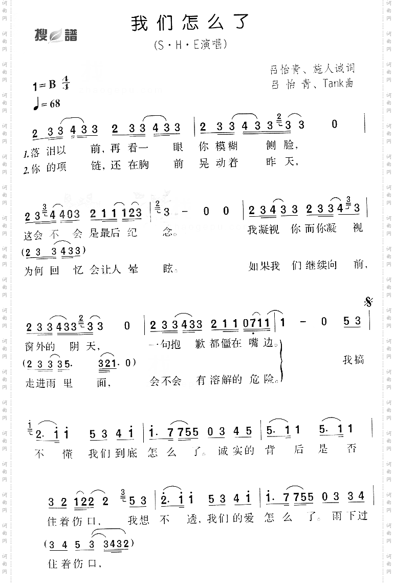 我们怎么了