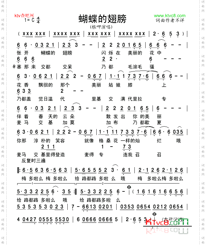 蝴蝶的翅膀