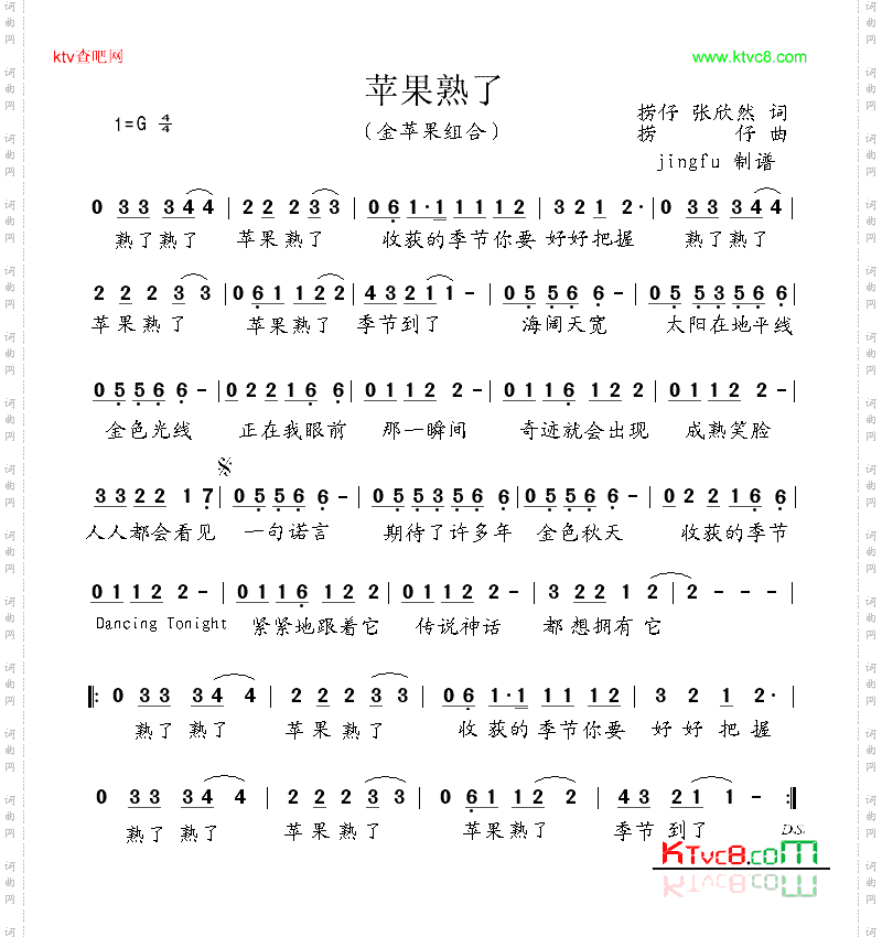 苹果熟了