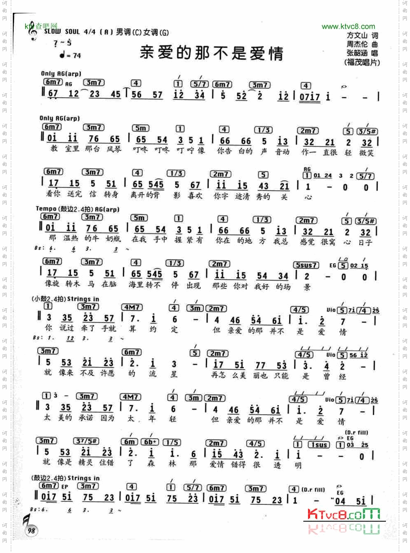 亲爱的那不是爱情