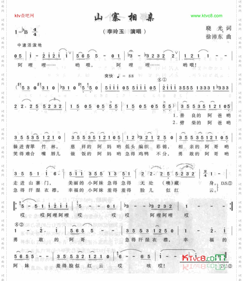 山寨相亲