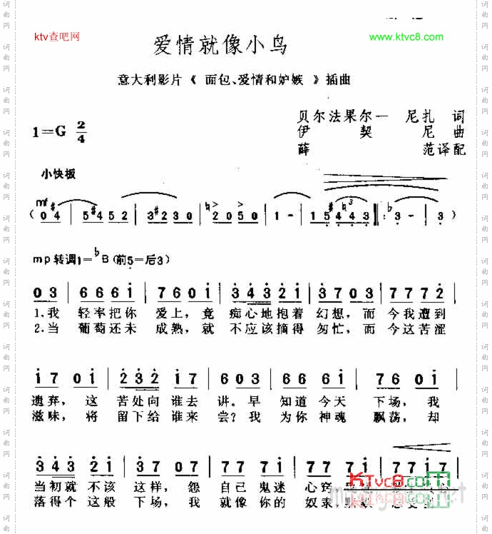 爱情就像小乌