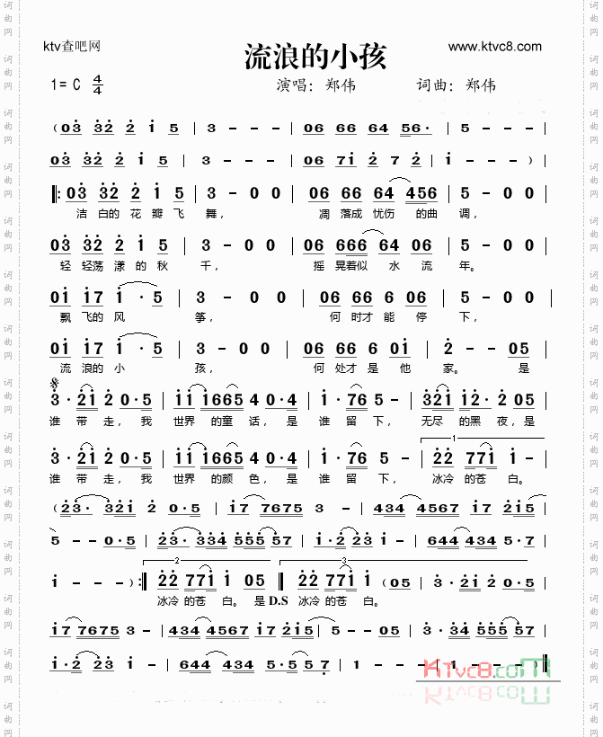 流浪的小孩