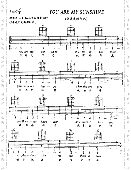 YouAreMySunshine你是我的阳光