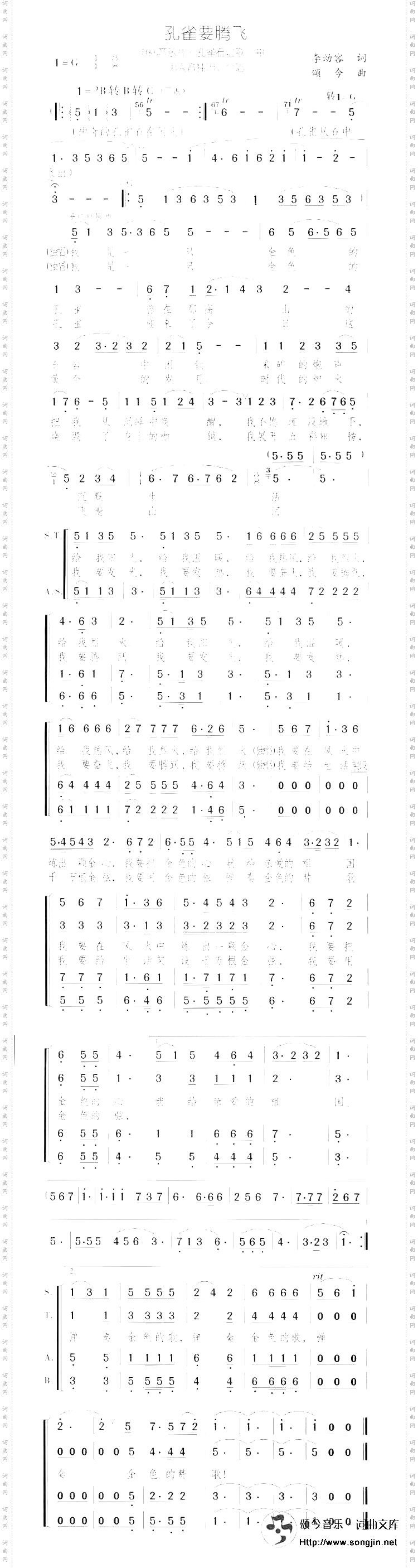 孔雀要腾飞