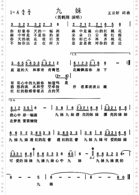 九妹