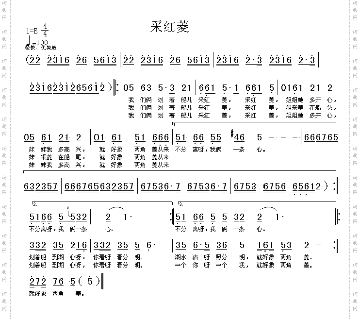 采红菱高清晰图