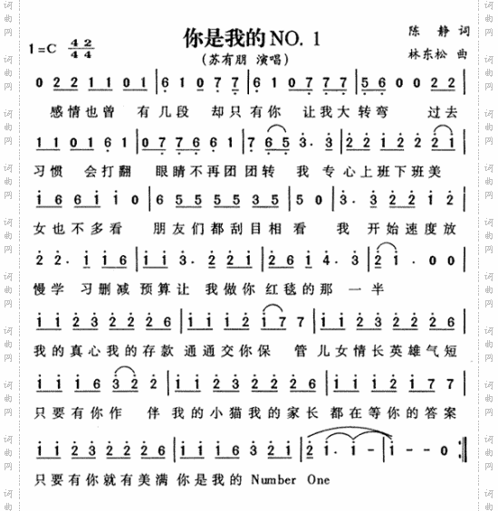 你是我的NO.1