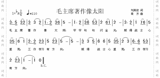毛主席著作像太阳