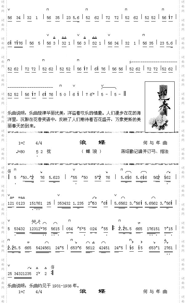 花市迎春2+浪蝶