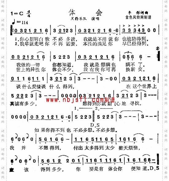 体会