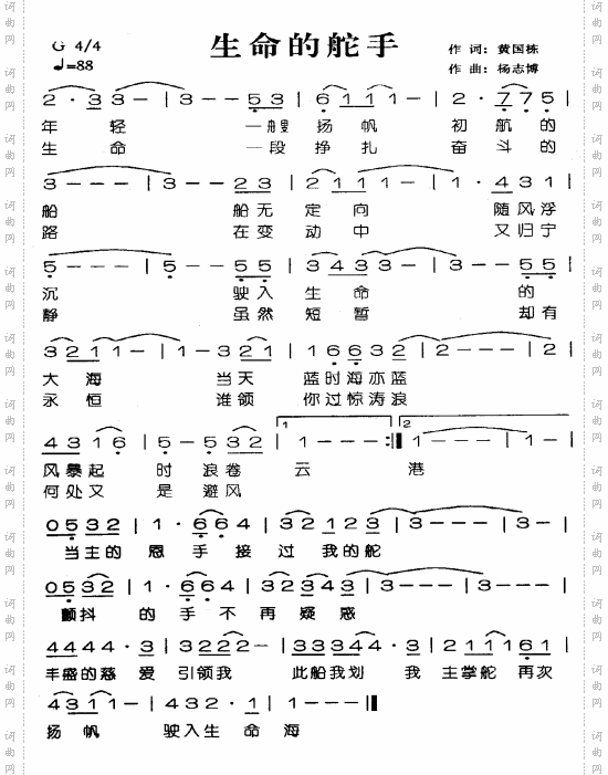 生命的舵手