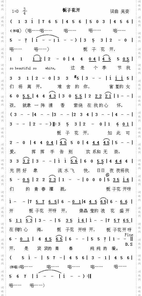 橘子花开
