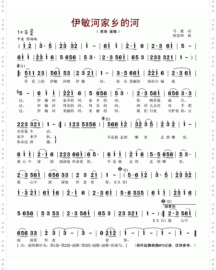 伊敏河家乡的河