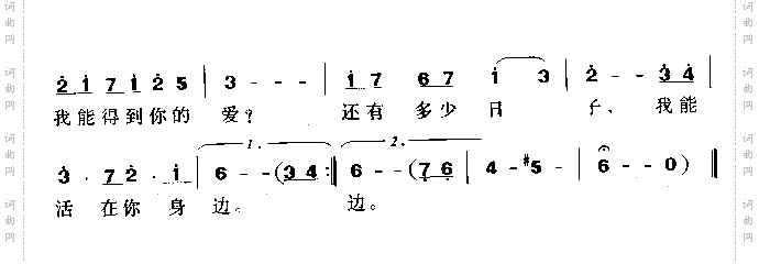我衷心感谢你