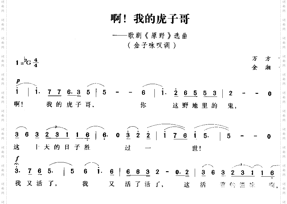 啊，我的虎子哥