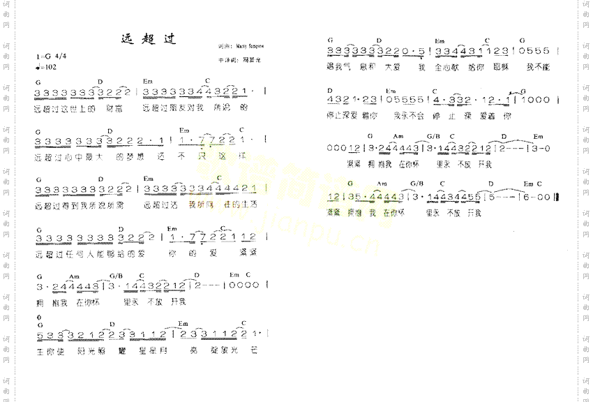 远超过